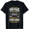 1965 Regali di compleanno Co. 61° Compleanno 61 Uomo Anni Retro Vintage 1965 Regalo Maglietta