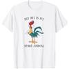 Disney Moana Hei Hei Is My Spirit Animal Portrait Maglietta