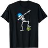 Dab Dabbing Wasserballspieler coach gesc Divertente Dab Dabbing Scheletro Pallanuoto Halloween Nuoto Team Maglietta