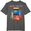 Retro Video Play Vintage Spieler Spiele Arcade Gaming Retro Controller Game Over Play Console Giochi Maglietta