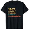 Compleanno 1967 Gadget E Idea Regalo Uom Divertenti Compleanno Uomo Anno Vintage 1967 Maglietta