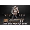 MEMORY TOYS Statuetta Mercenario ORC Captain Kagas 20 cm Fantasy Warrior Collection Lusso