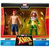Marvel Legends Confezione da 2 statuette X-Men 97 serie Marvel Legends ciclopi grigio...