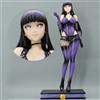 Statuetta NARUTO Hinata Hyûga tuta viola glamour sexy regalo manga