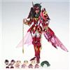 GRANDI GIOCATTOLI Figurine Cavalieri Zodiaco GOD HYOGA SHUN PEGASUS Saint Seiya EX Myth Cloth