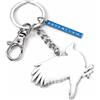 THE CARAT SHOP Harry Potter Keychain Portachiavi ufficiale di Harry Potter Corvonero Unisex - A