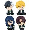 Takara Tomy WIND BREAKER Katazun miniatura figure 4 set completi Gashapon Takara Tomy Japan