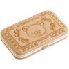 San-X Rilakkuma x ACCOMMODE Custodia Porta Carte Biscotti Portafoglio Pelle Sinteti...