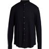 EMPORIO ARMANI - Camicia regular fit - Blu notte