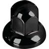 Lampa 97681 Dome, Set 40 copribulloni per Camion Testa Tonda in Acciaio Inox - Ø 33 mm - Nero
