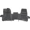 SMK Tappetini in gomma per auto adatto per Ford Transit Custom I 2012-2023 Sperimentate un nuovo standard di viaggio con i tappeto gomma antiscivolo per auto - tappeto gommato multistagionali per tutt
