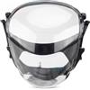 HDRTCBU Universale Faro Anteriore Moto LED Per Piaggio Zip 100 98 4T 50 49 Copertura In Vetro Per Fari Scooter MASCHERA FARI(C)
