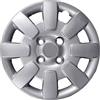 Generico KIT SERIE 4 BORCHIE COPRICERCHI COPPE RUOTA 13 PER FIAT PANDA 2010->