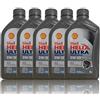 Shell Helix Ultra AG 5W-30 - Olio motore, 5 flaconi da 1 l, API SN; ACEA C3; GMW16177 (dexos2TM)