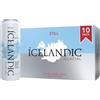 Icelandic Glacial Acqua alcalina naturale primaverile, lattine da 330 ml, 10 pezzi