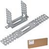 STRÜBER Appendino diretto (75 mm/100 pezzi), spessore 0,8 mm, gancio a U per profili CD 60/27 e doghe in legno, accessori per cartongesso