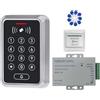 HVLOSNE Controllo accessi RFID 125 kHz con tastiera con codice - WG26, gestione locale - per uso interno o area coperta - Kit con alimentazione DC 12V / 3A + pulsante di uscita + 10 portachiavi RFID(7)
