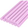 QUARKZMAN Mini Stick Colla a Caldo per Pistola Colla a Caldo 7mm x 200mm Rosa Chiaro 12pz
