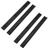 MOCNT 2 Paia (4 Pezzi) 250mm Guide per Cassetti 27mm Cuscinetti a Sfera Guide di Cassetti Zincato Guide a Estrazione Binari Cassetti Scorrevoli Guida di Cursori Armadio Nero