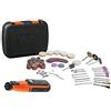 BLACK+DECKER, NUOVO MULTIFUNZIONE ROTATIVO 7,2V, 52 ACCESSORI + VALIGETTA. BCRT8IK-XJ