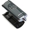 Hörmann Custodia per trasmettitore manuale HSE4BS antracite lucido 4510785 alloggiamento vuoto senza batteria senza scheda di ricambio guscio superiore e inferiore