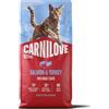 Carnilove Cibo attivo per gatti salmone e tacchino, 6 kg