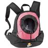 Ferplast Zaino per Cani KANGOO, Trasportino Gatto, Zaino per Gatti, Cinghie Regolabili, Cinghia di sicurezza, Max 6 Kg, 37 x 16 x 36,5H cm, Rosa
