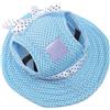 YSJCHEBS Cappello da Sole per Cani Blu, Cappello per Cani Piccolo