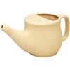 ANCIENTIMPEX Vaso in ceramica Neti, a prova di fuoriuscita per la pulizia nasale, adatto al microonde - colore beige