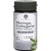 RedMoringa Collagene Marino Idrolizzato potenziato con Moringa BIO contro Radicali Liberi - Acido Ialuronico, Zinco, Biotina, Rame, Vit. A B2 B3 C - Integratore Pelle e Articolazioni - 60 Capsule - RedMoringa