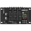 Vonyx Skytec 172976 3020-Stm-Kit di 4 canali con usb/mp3, colore: nero