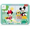 Trefl - Disney, Children's Joy - Puzzle incorniciati 2 in 1 per bambini dai 2 anni in su