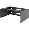 StarTech WALLMOUNT4 Rack da Parete 19" per Rete 35cm Profondo Nero