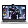 BENIRROS PC Portatile 15,6 Pollici Con Ryzen 5 7430U (4.3GHz) Processore Notebook Win 11