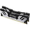 Kingston Technology FURY 32GB 6400MT/s DDR5 CL32 DIMM (Kit da 2) Renegade Silver