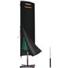HEIMUNI Copri Ombrellone da Giardino Copertura Ombrellone da Ø 350cm | Copertura Ombrellone da Giardino Copriombrellone da Esterno Impermeabile (Diametro 2-3.5m) Anti-UV 233x55/55cm