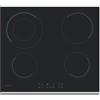 Haier Candy Idea CH64DXT Piano Cottura a Induzione, 60 cm, 4 Zone di Cottura, Vetroceramica, Nero