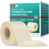 mysemgshuo Hydrocolloid Roll 5 cm x 3,6 m, Rotolo di idrocolloide per medicazioni di ferite, idrocolloide, per acne, vesciche, tagli, graffi, ferite, extra sottile, impermeabile, autoadesivo