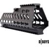 D-BOYS Paramano RIS in Alluminio CNC Stile Keymode per G36C Nero D|Boys