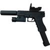 CYMA G18C CON CARIC. MAGGIOR. LASER TORCIA RED DOT SLITTA E SILENZIAT
