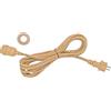 LUMISKY Cavo in corda ENNA CORD E27 lunghezza portalampada 5 metri per uso esterno compatibile con i nostri paralumi