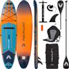 AQUALUST 12.0 iSUP Board Stand Up Paddle Surfboard Set completo gonfiabile 365cm - Contenuto: set di tavole+ pagaia da kayak+sedile