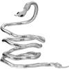 JewelryWe Collana/Bracciale Lunga Bohemia,Collana Gotico a Serpente Pieghevole, Multiuso, Flessibile, Regolabile