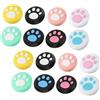 OSALADI Copri Joystick a Zampa di Gatto in Silicone 16 Pezzi, Impugnature Antiscivolo per Pollici Controller Console, Tappi Protettivi per Videogiochi Adatti a Sessioni Stili multipli