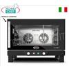UNOX - Forno Convezione elettrico per 4 Teglie da mm.600x400 - MANIGLIA a SINISTRA - dim.mm.800x752x595h