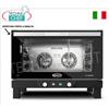 UNOX - Forno Convezione elettrico per 4 Teglie da mm.600x400 - APERTURA PORTA a RIBALTA - dim.mm.800x752x595h
