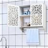 cecaro group Armadietto da bagno a parete in MDF - Eleganza e funzionalità per il tuo bagno
