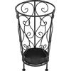Generico Portaombrelli Stile Vintage Metallo 26x46 cm Nero,Nero,1.85kg,245932