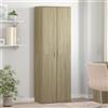 Generico Credenza Rovere Sonoma 60x35x180 cm in Legno Multistrato,Armadietti e stipi,3276667