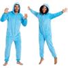 Get Trend Spongebob | Sesame Street Pigiama Uomo e Donna Intero in Pile, Costume Completo Tuta Intera con Cappuccio, Zip e Tasche, Pigiami Invernale Morbido e Caldo, Idee Regalo Divertente per Adulti